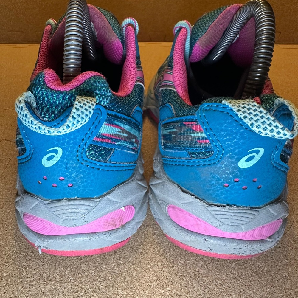 Asics Gel-Venture 5 Sneakers Womens 8.5 Blue Pink T5N8N Trail Running Shoes - Picture 4 of 11